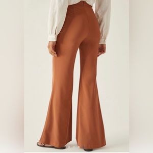 Hutch Brown Flare Pants XS NWT Anthropologie